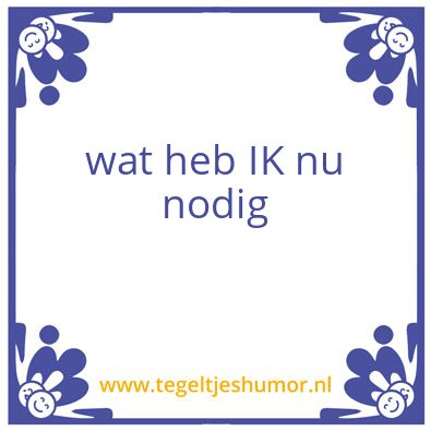 Tegeltje: Zelfzorg