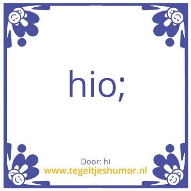 Tegeltje: jli