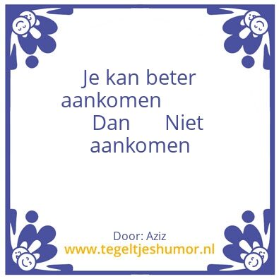 Tegeltje: Awo