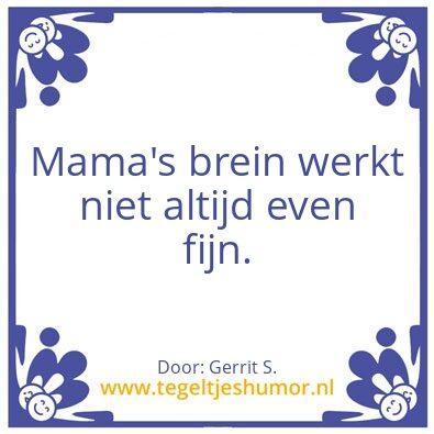 Tegeltje: Ik ben Gerrit.