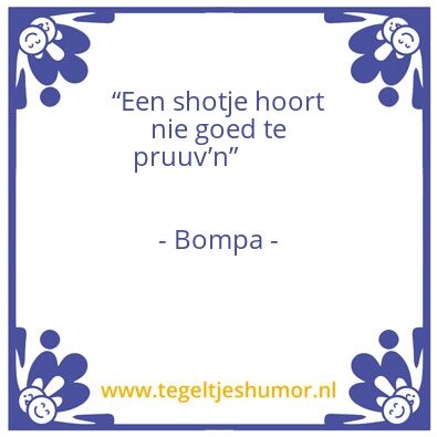 Tegeltje: Papies