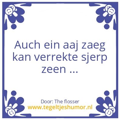 Tegeltje: spreuken