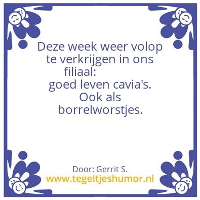 Tegeltje: Ik ben Gerrit.