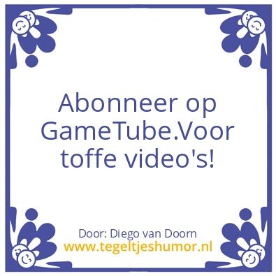 Tegeltje: GameTube