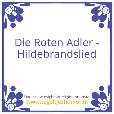 Tegeltje: please, don’t misunderstand me