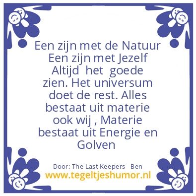 Tegeltje: Liefde is