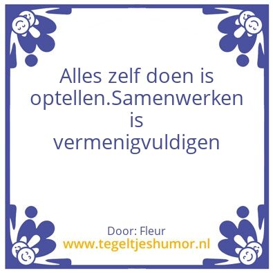 Tegeltje: Theater de Stoep, motivatie