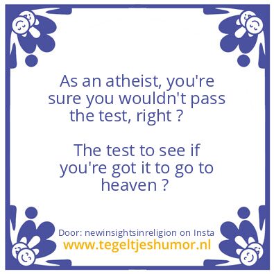 Tegeltje: What ? Test ?