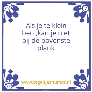 Tegeltje: Mijn tegel