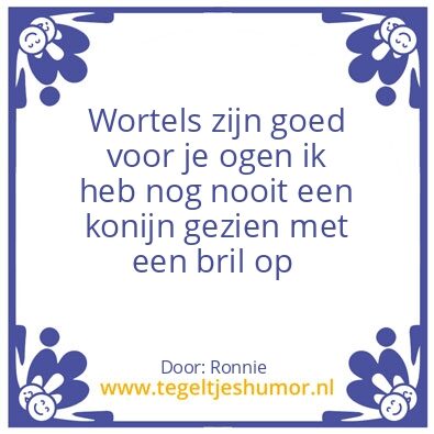 Tegeltje: Wortels