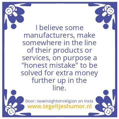 Tegeltje: “reading between the lines”