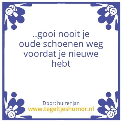Tegeltje: wim