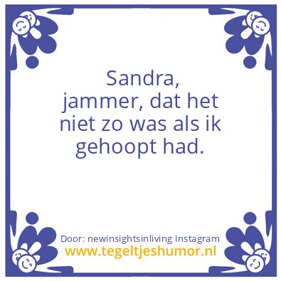 Tegeltje: the remarks on my tiles