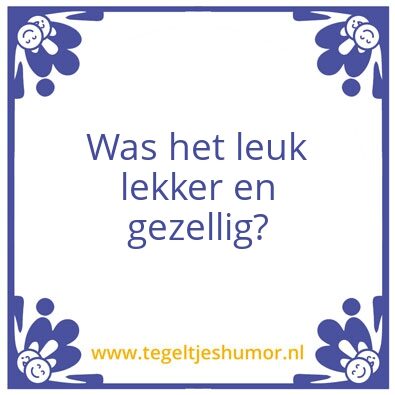 Tegeltje: Homo