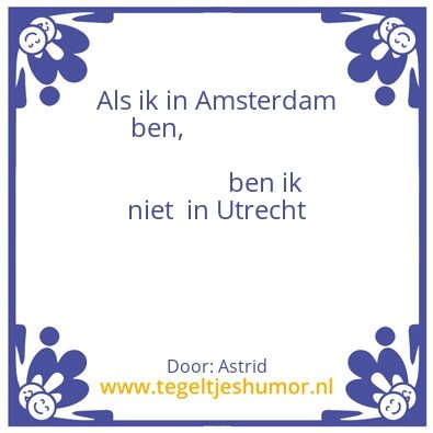 Tegeltje: Mijn motto