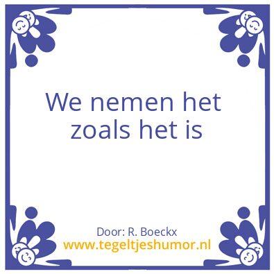 Tegeltje: Vogezenwijsheid