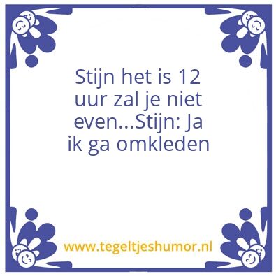Tegeltje: Heh