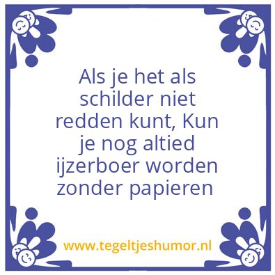 Tegeltje: Riekie