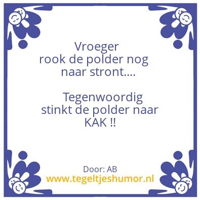 Tegeltje: waarheid als een koe