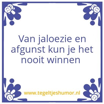 Tegeltje: Lekker puh