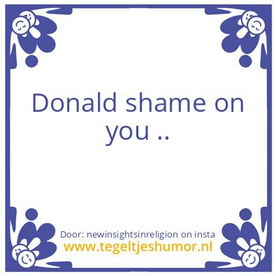 Tegeltje: Weak Men Create Tough Times