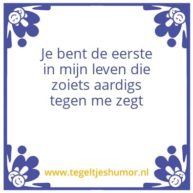 Tegeltje: tegel