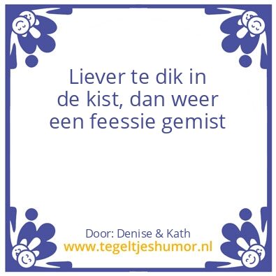 Tegeltje: spreuk