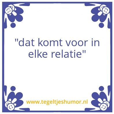 Tegeltje: .