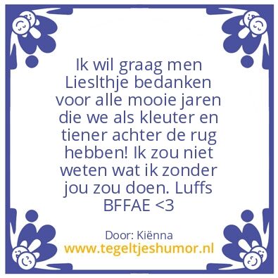 Tegeltje: ðŸ’˜BFFAEðŸ’˜