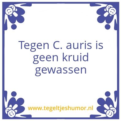 Tegeltje: C. auris