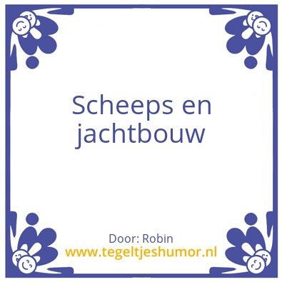Tegeltje: Robin Slager