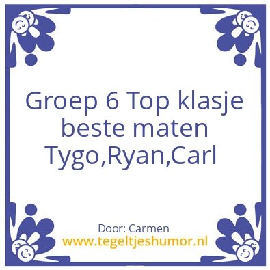 Tegeltje: Vriendschap