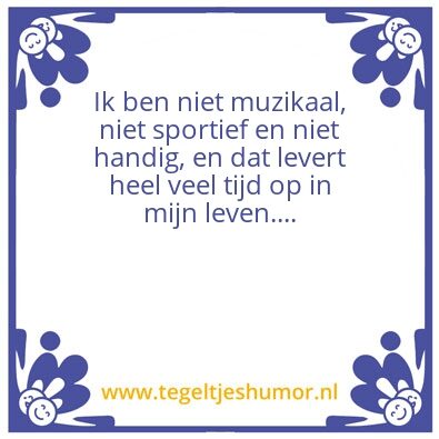 Tegeltje: Quote