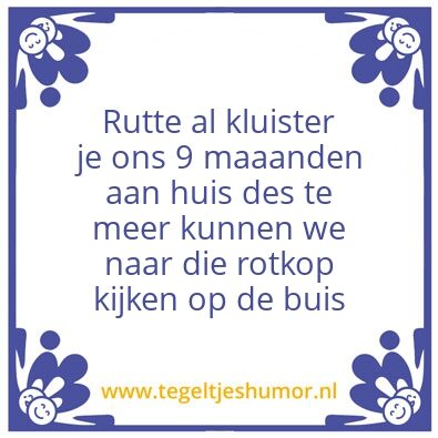 Tegeltje: Bolle