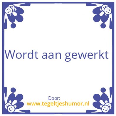 Tegeltje: A. Vd Groep en zn