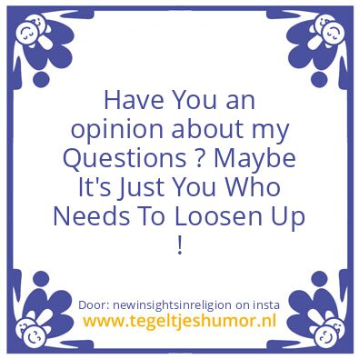 Tegeltje: Now You Know