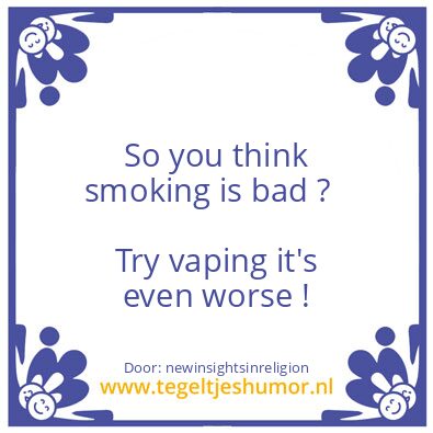 Tegeltje: your body.