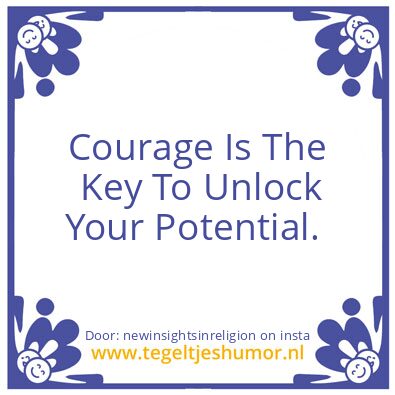 Tegeltje: Out of the box !
