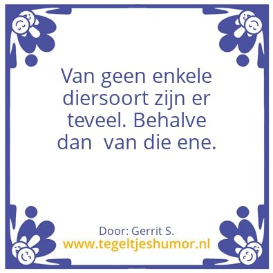 Tegeltje: Ik ben Gerrit.
