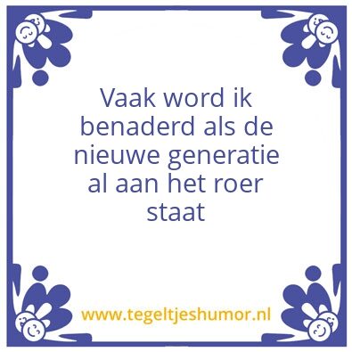 Tegeltje: dorine 1
