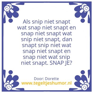 Tegeltje: Ronald