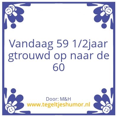 Tegeltje: Henk&meintje