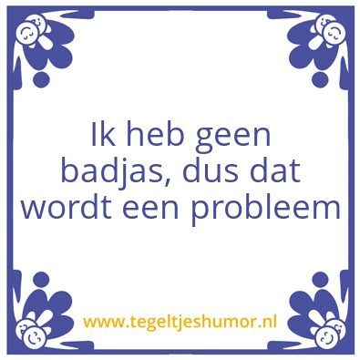 Tegeltje: Straatwijsheid