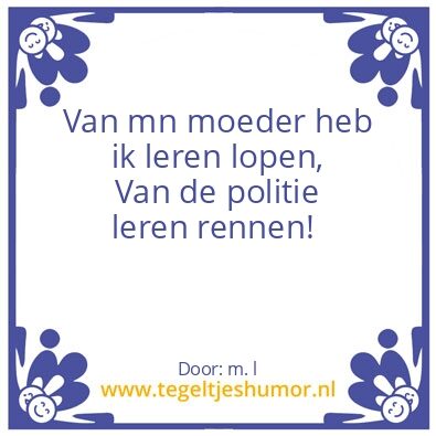 Tegeltje: gwn omdat het kan