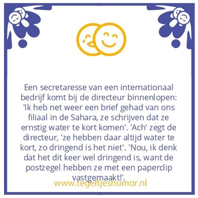 Tegeltje: Sahara