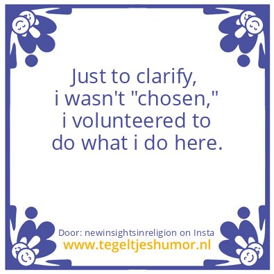 Tegeltje: Just to clarify,