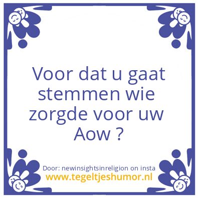 Tegeltje: to win big
