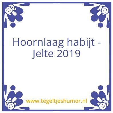 Tegeltje: Han?