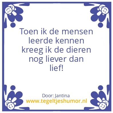 Tegeltje: Toen ik