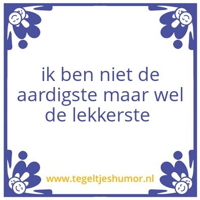 Tegeltje: pas goed op jezelf